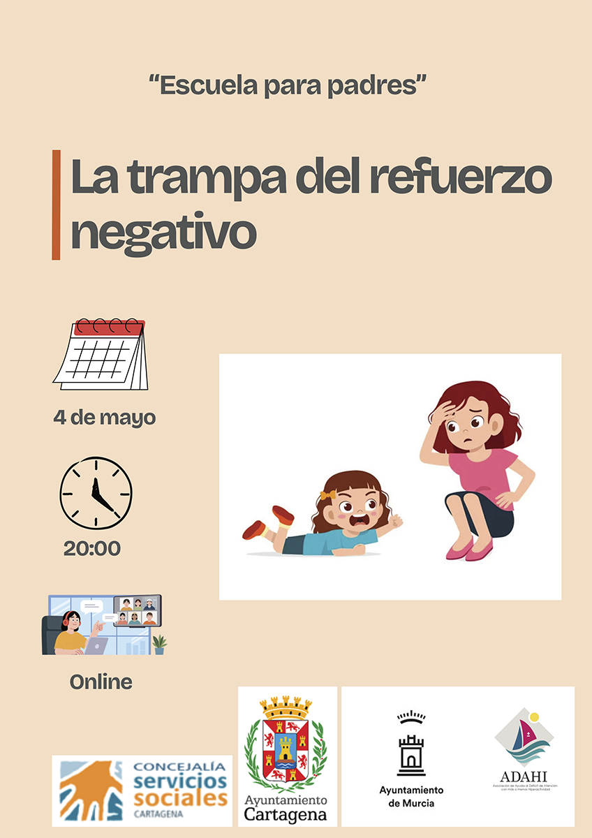 Escuela de Padres Online-4 de Mayo a las 20.00H